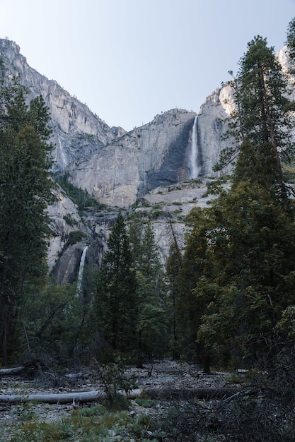 Breathtaking shot of the Yosemite National Park California USA