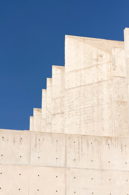 Brick building and blue sky