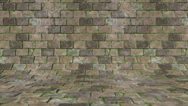 Free photo brick wall background texture