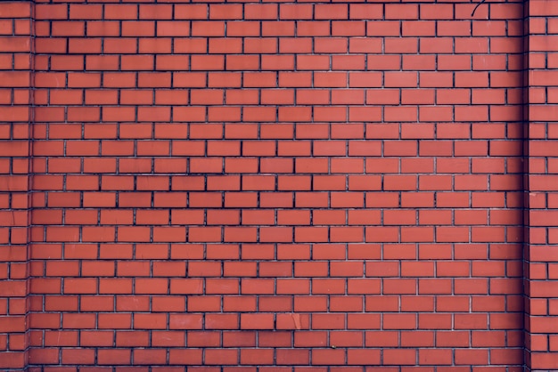 Brick Wall Orange Wallpaper Patter