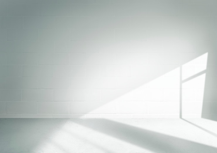 Free Photo brick wall room architecture indoor concept