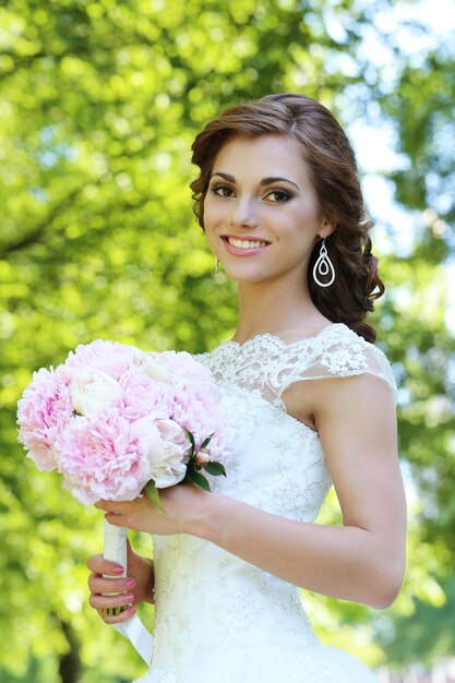 結婚式の日の花嫁