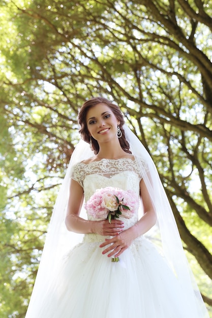 結婚式の日の花嫁