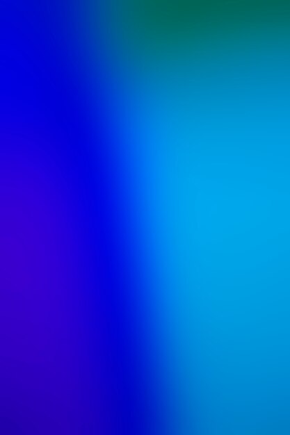 Bright blue color in gradation