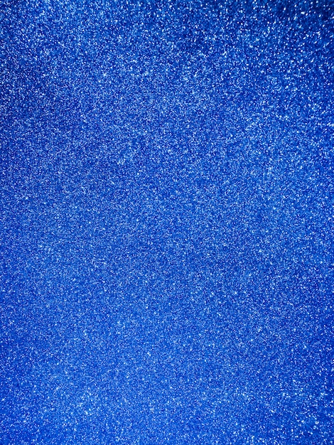 Bright blue glitter background