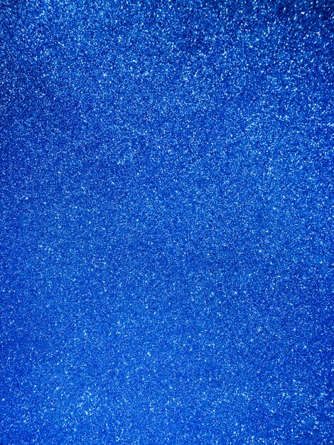 Bright blue glitter background