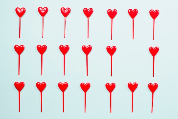 Bright heart sticks composition