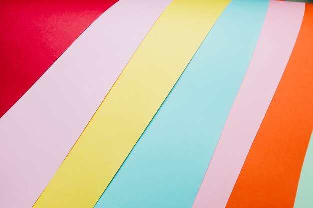 bright paper sheets