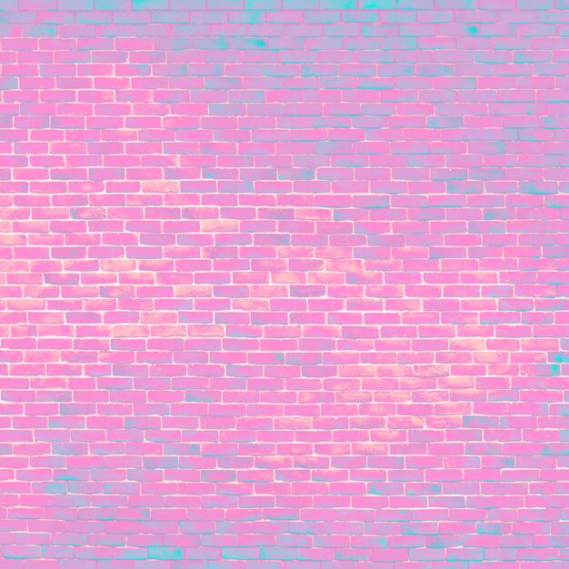 Ярко-розовый кирпичный фон