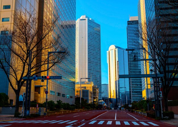 明るいポップな風景デザイン