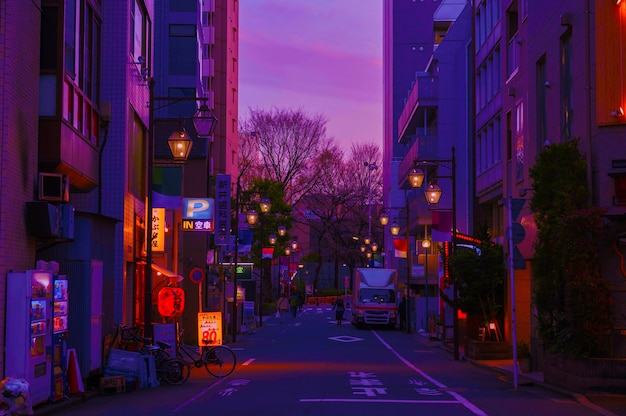 明るいポップな風景デザイン