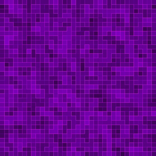 Bright purple square mosaic for textural background