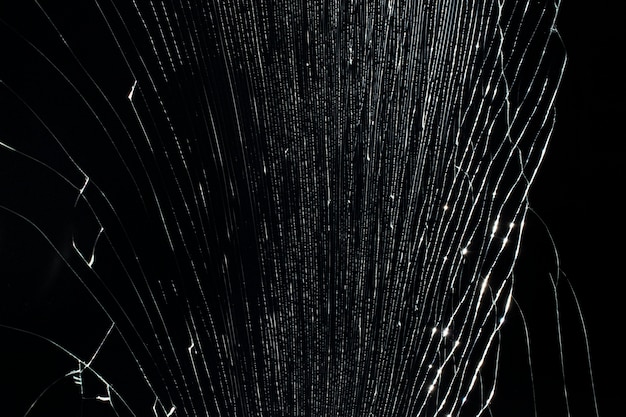 Бесплатное фото Сломанной текстуру стекла