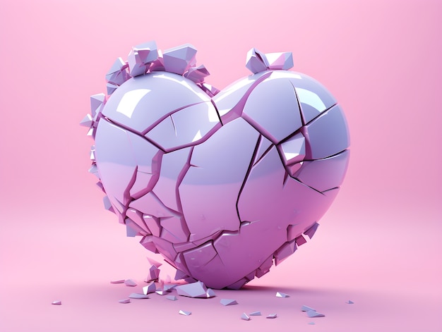 Разбитое сердце в студии
