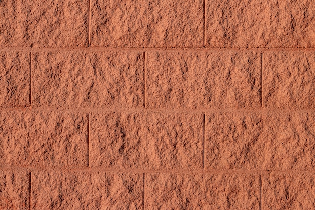 Free photo brown brick wall texture background