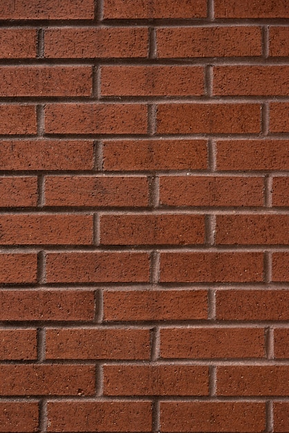 Brown bricks wall background