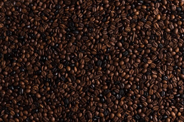 Brown coffee beans 