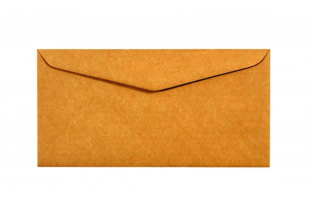 Free photo a brown envelope