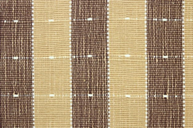 Free photo brown fabric striped texture for background