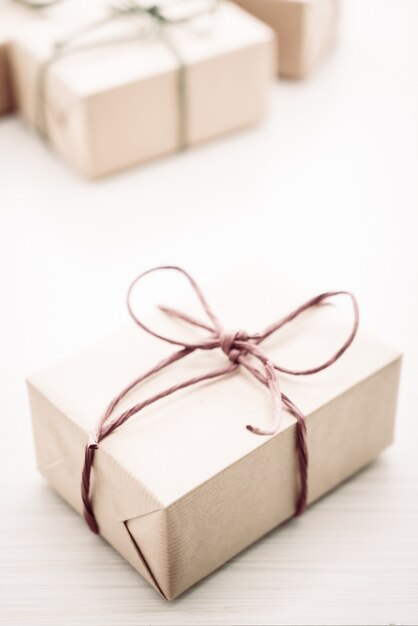 Brown gift box