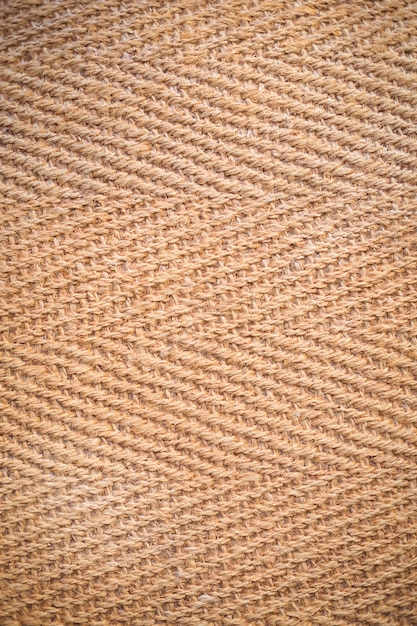 Brown herringbone fabric