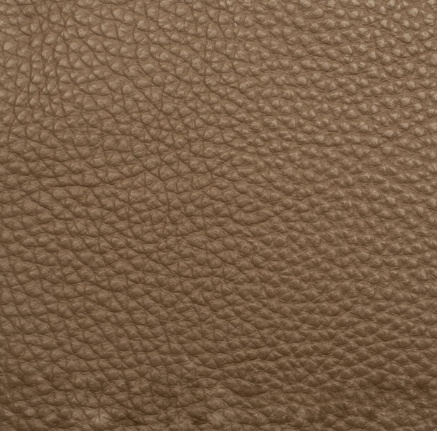 Brown leather macro shot