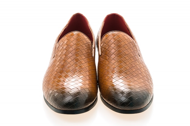 Free photo brown leather shoes