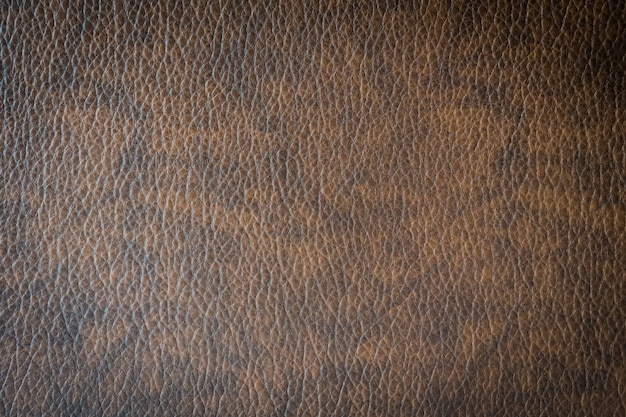 Brown leather and surface