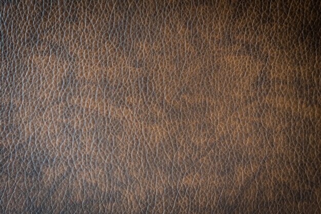 Brown leather and surface