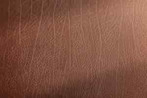 Free photo brown leather texture background