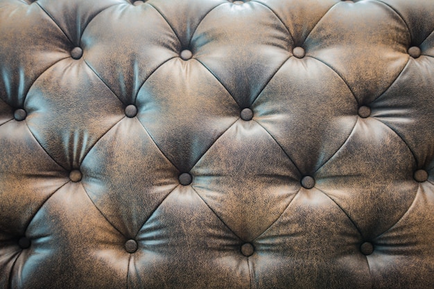 Brown leather texture .