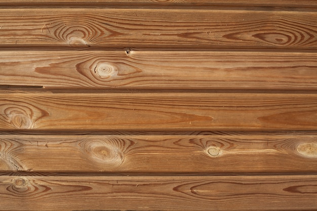 Brown planks wall