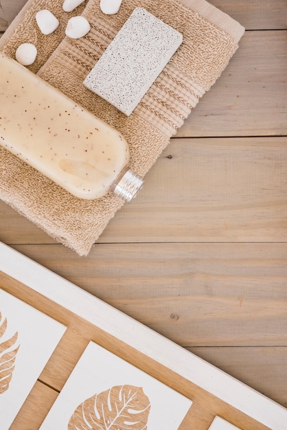 Brown products for bathing