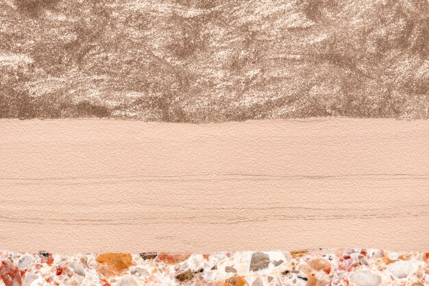 Free Photo brown textured wall background
