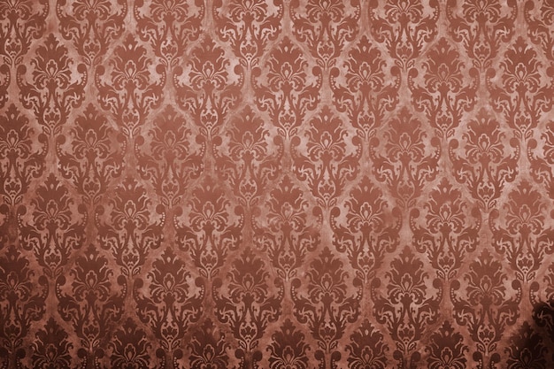 Brown Vintage Pattern on Old Wall | Free Download