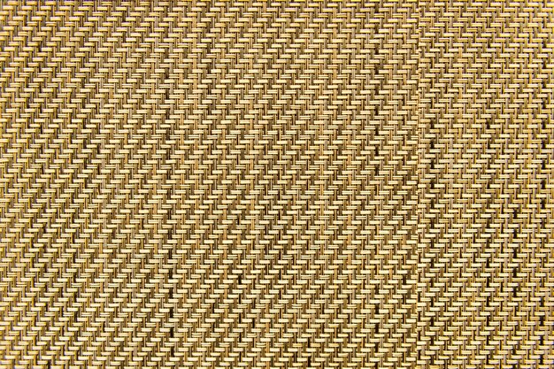 Brown weaved mat textured background