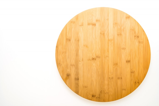 茶色の木製まな板