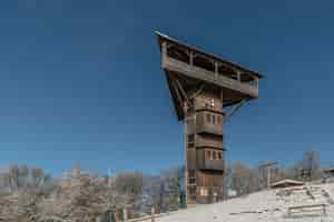 Free photo buchberg tower lower austria