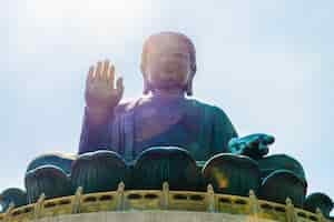 Free photo buddah large asian giant statue