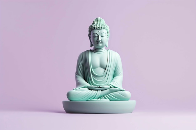 Статуя Будды в студии