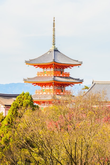 無料写真 仏教赤アーキテクチャのランドマークの色