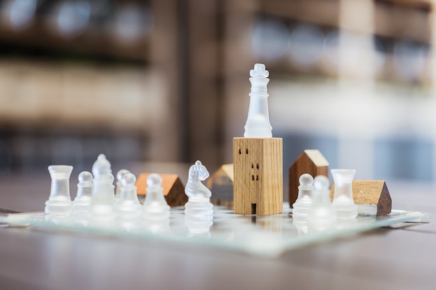 Building and house models in chess game