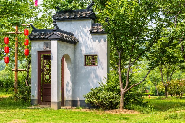 Building in the middle of the forest