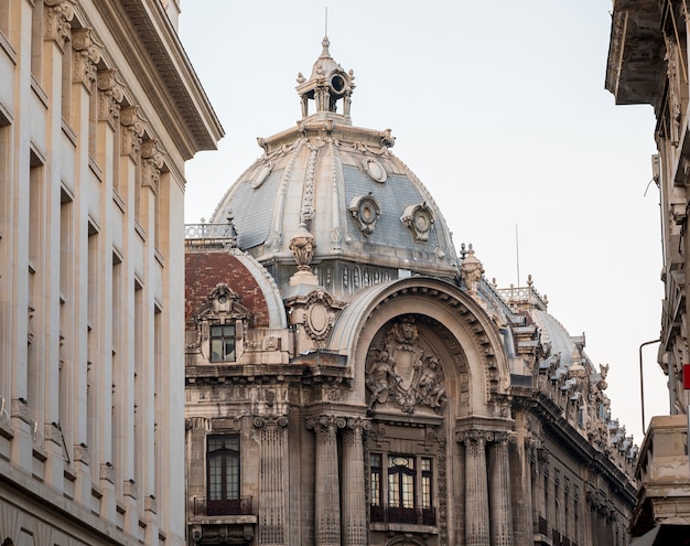 Buildings in old city of Bucharest