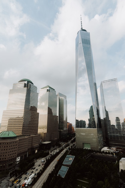 뉴욕시의 건물과 고층 빌딩