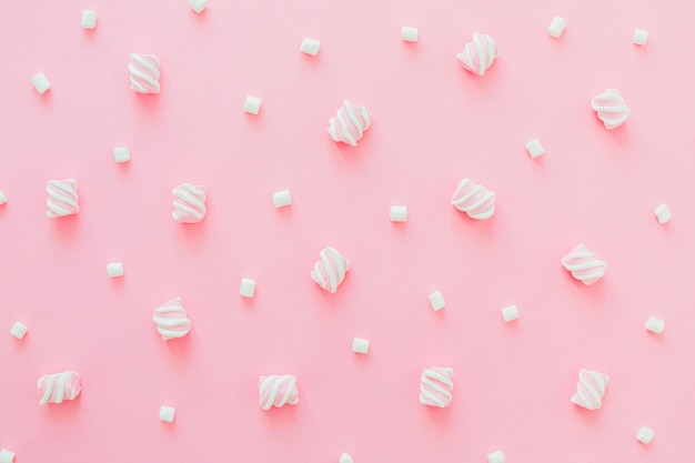 Free photo bunch of marshmallows