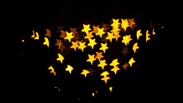 Bunch of star-shaped lights