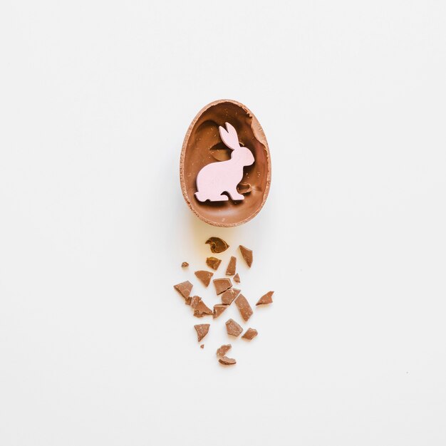 Кролик в шоколадном яйце