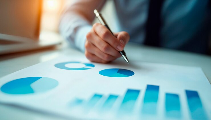 Free Photo business data analysis