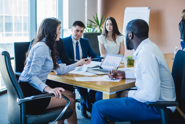 Business people in a meeting